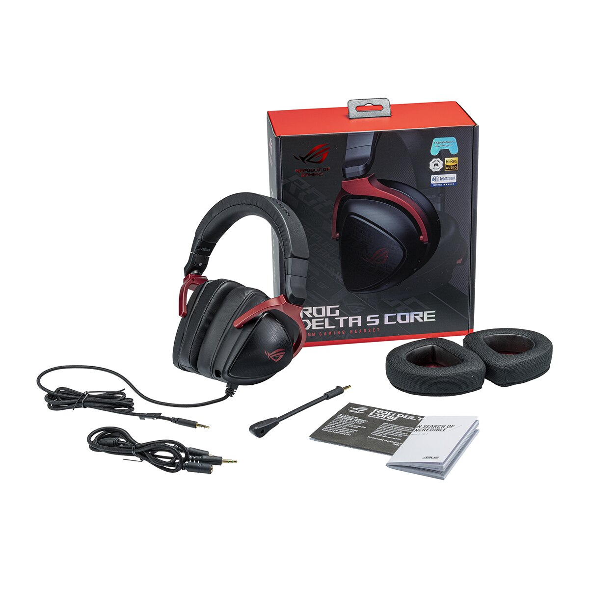 Auriculares de diadema Gaming ASUS ROG Delta S Core Negro-7