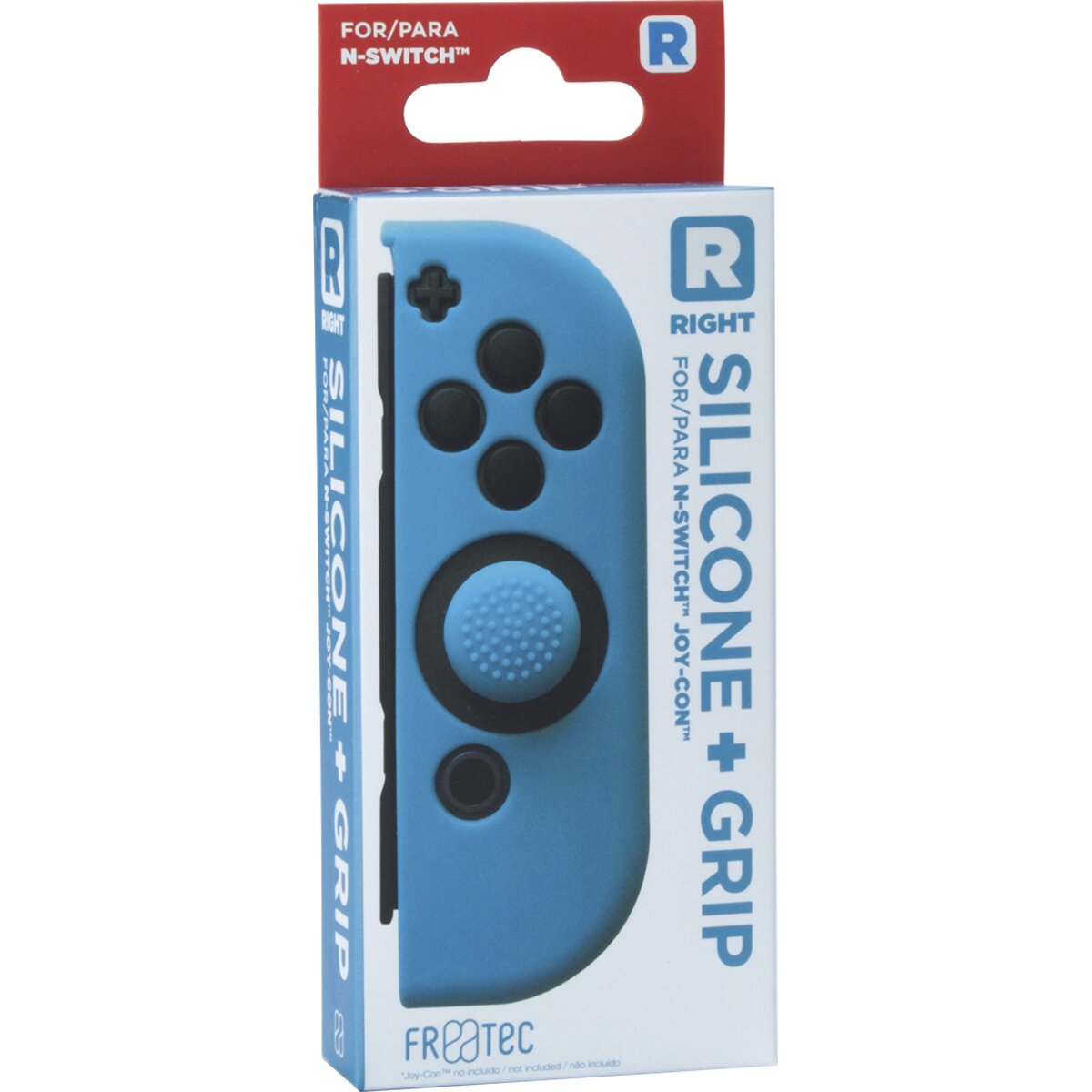 Capa Silicone + Grip Joy-Con Direito Azul - Nintendo Switch 1