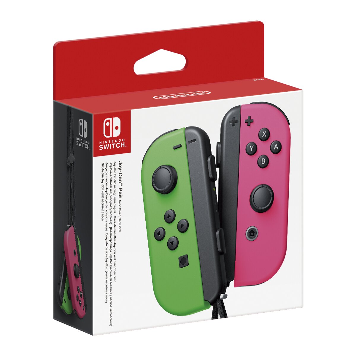 ジャンク品Nintendo Switch 本体グリーンピンク➕32GBSDカード Mando Joy-Con set Izda/Dcha verde neón/rosa neón Nintendo Switch