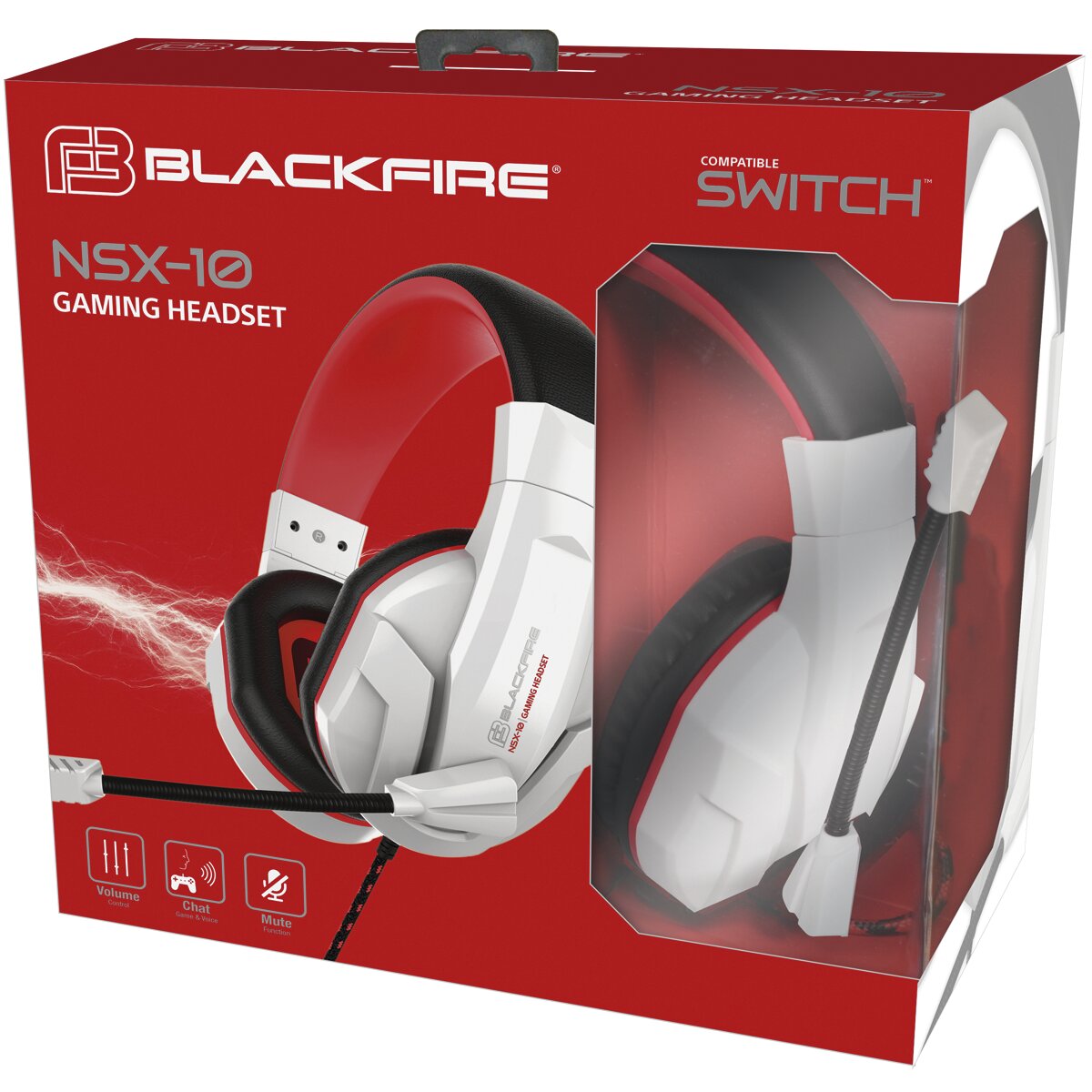 Auscultadores com Microfone NSX-10 - Nintendo Switch 2
