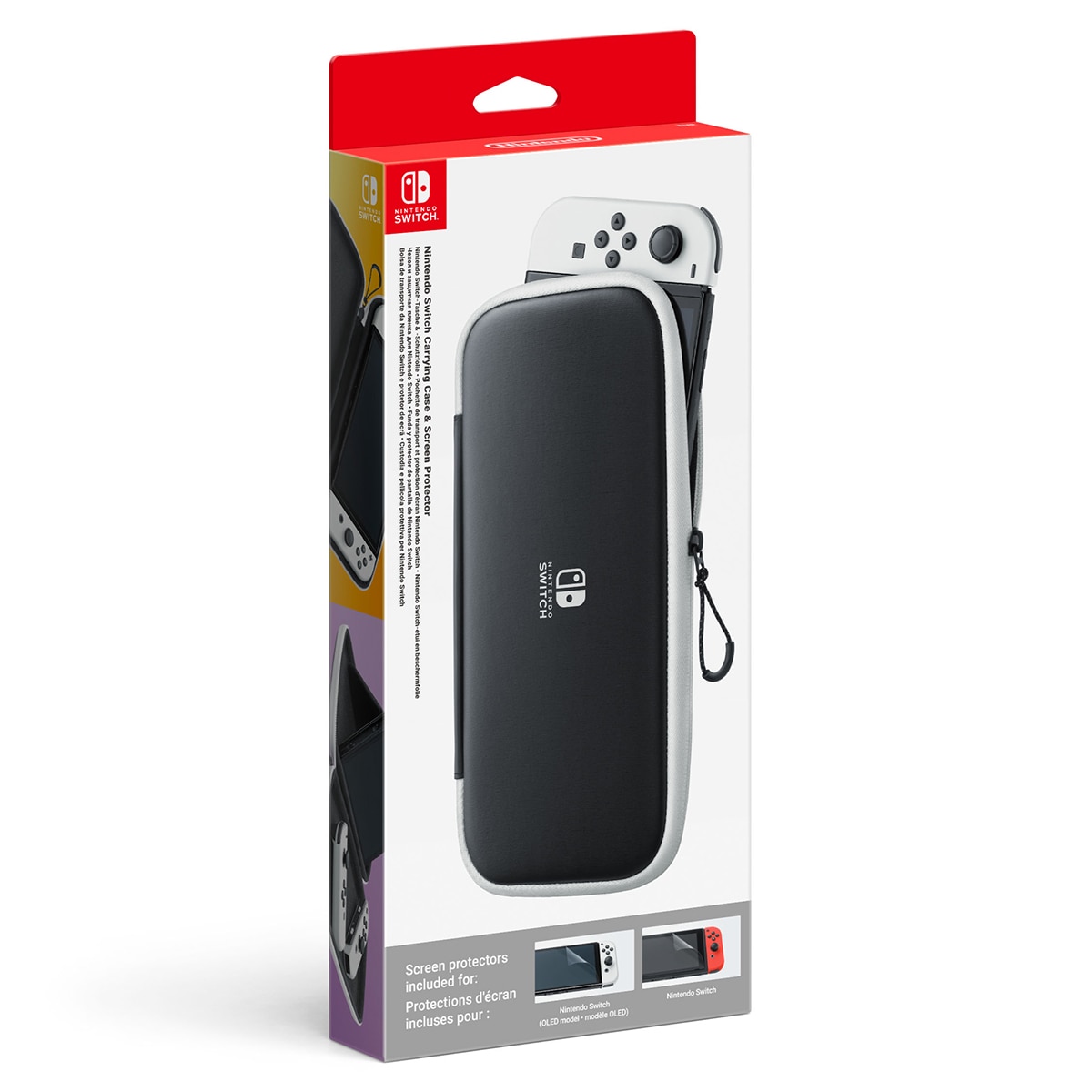 Funda para Switch/Switch OLED + 2 protectores de pantalla 2