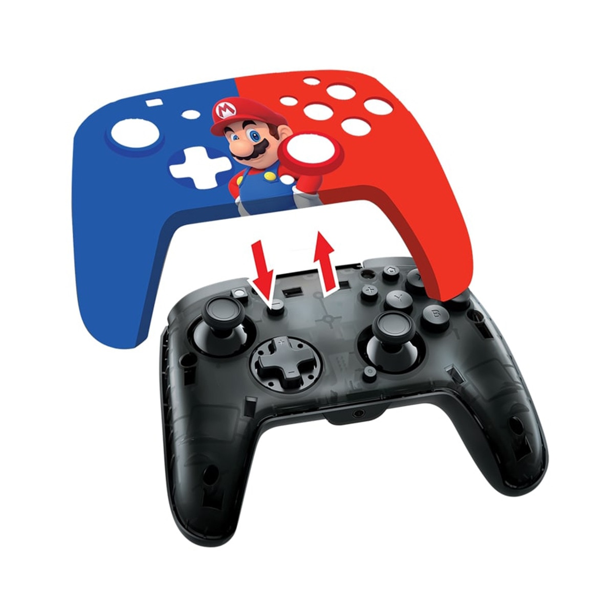 Imagen 0 de Faceoff Deluxe Wired Mario Licenciado Nintendo Switch