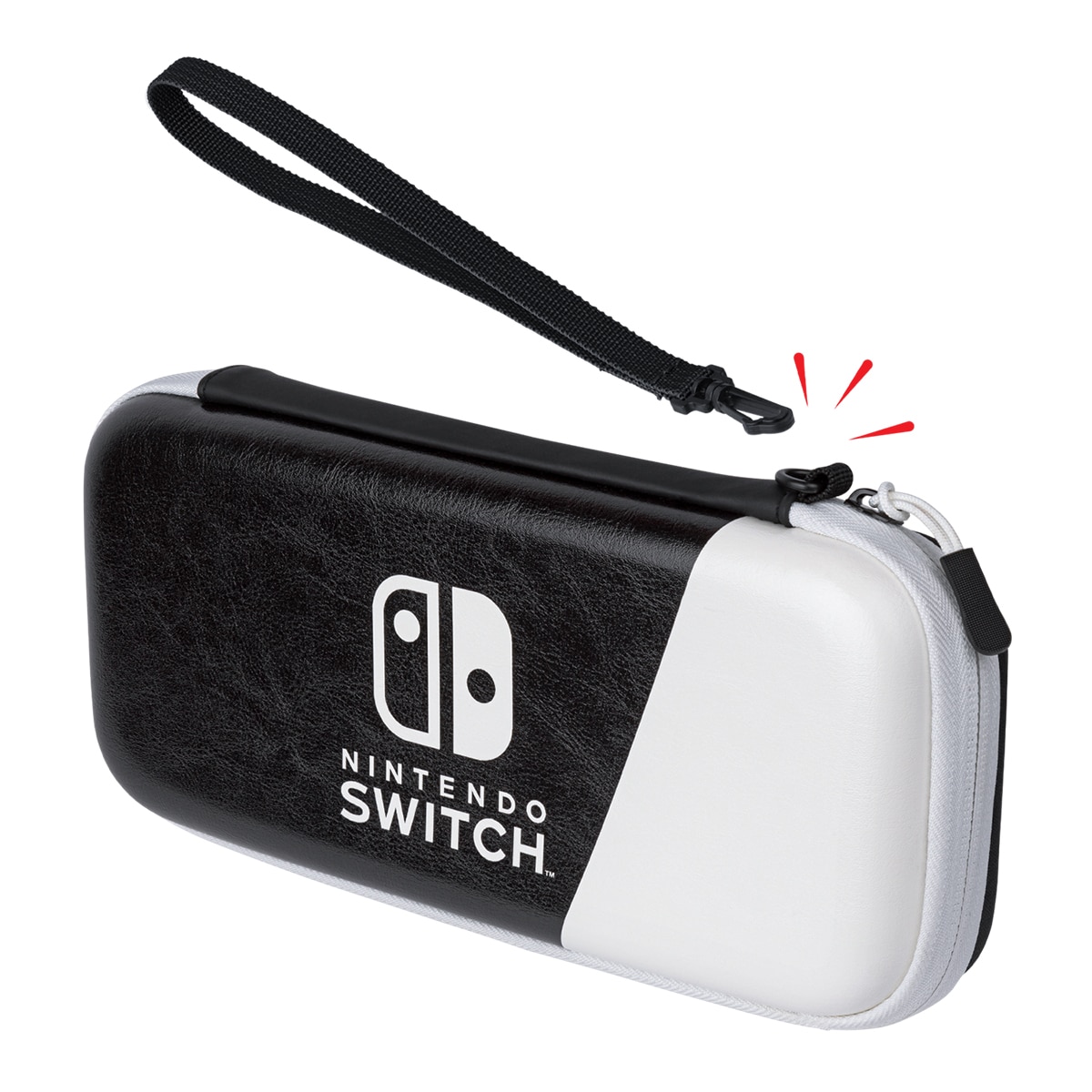 Bolsa de Transporte Deluxe Travel Case Nintendo Switch Ed OLED - Preto/Branco 3