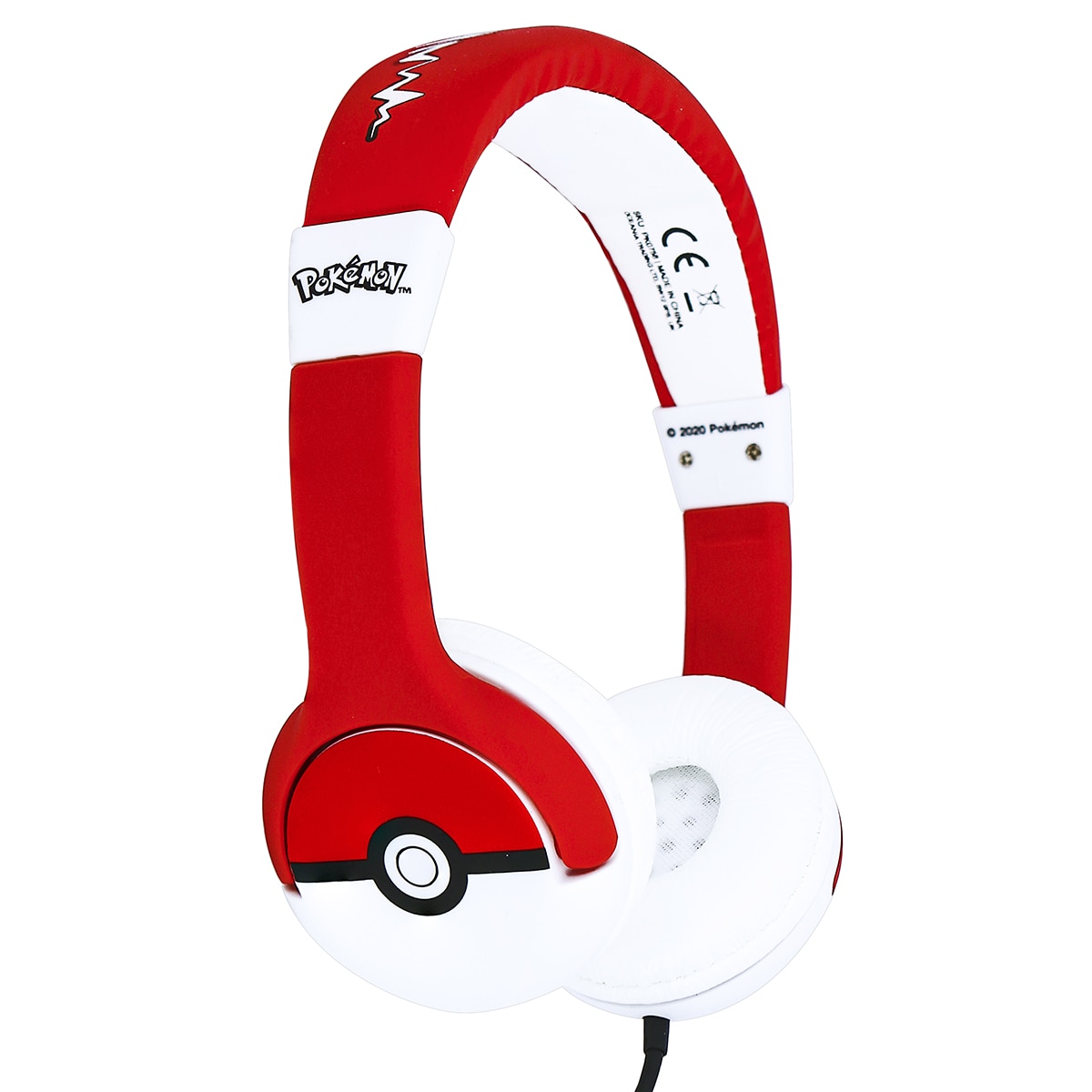 Auriculares infantiles Pokemon Pokeball con volumen limitado 3-7 años 2