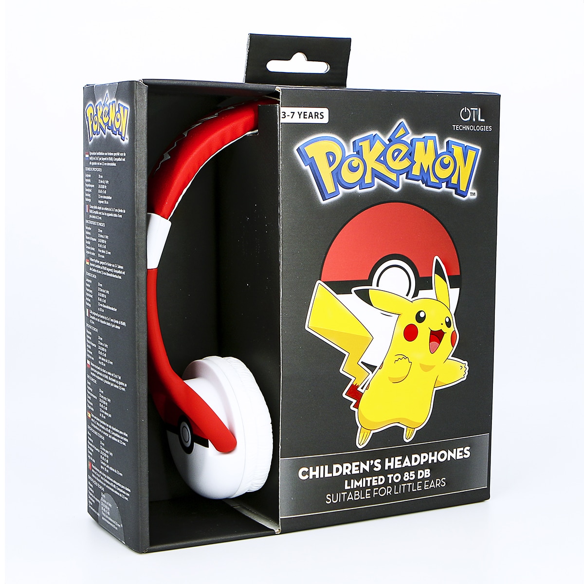 Auriculares infantiles Pokemon Pokeball con volumen limitado 3-7 años 5