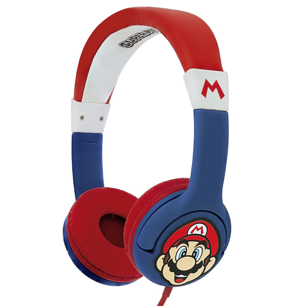 Imagen 0 de Auriculares infantiles Super Mario con volumen limitado 3-7 años