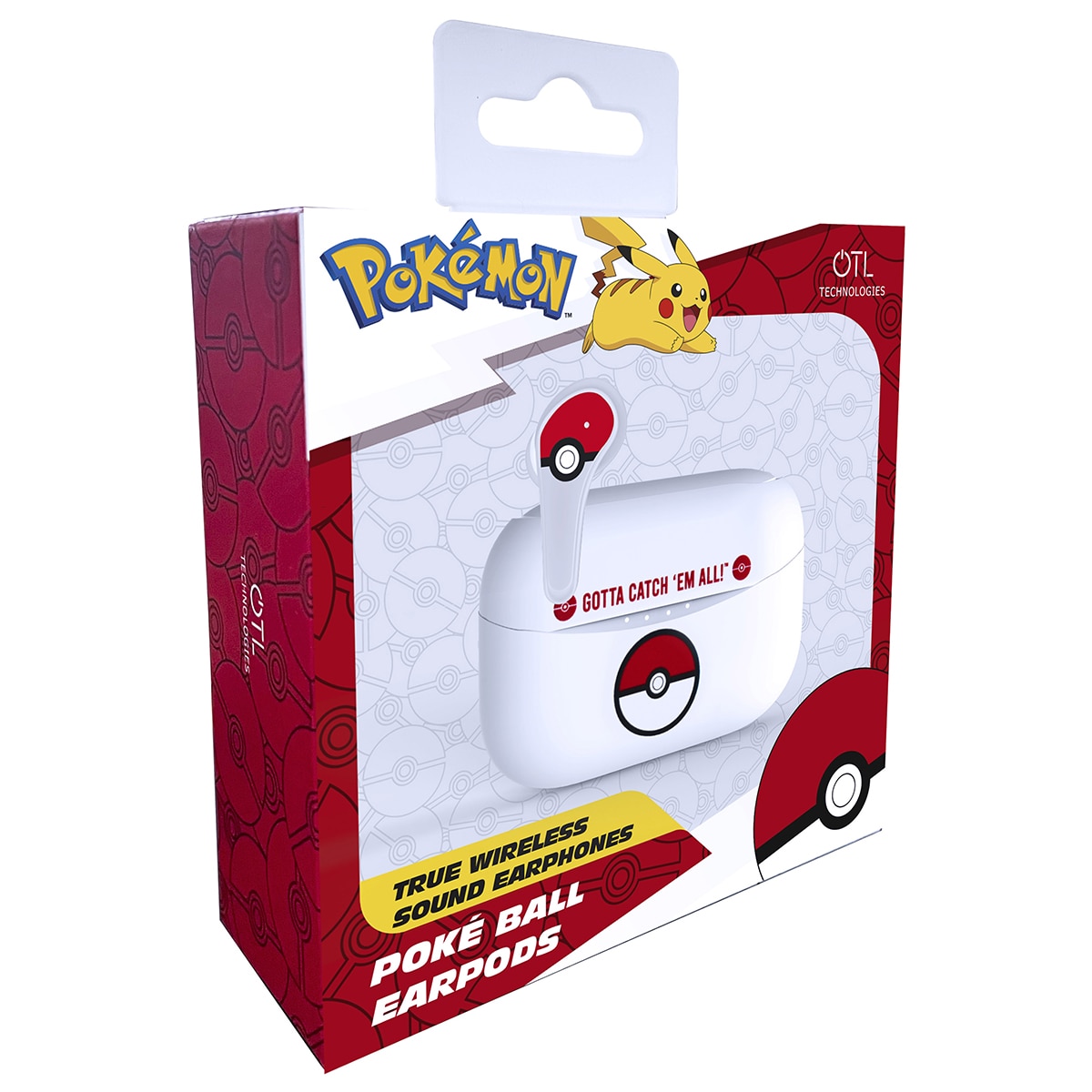 Earpods Pokemon Pokeball Bluetooth v5.0 con caja de carga 6