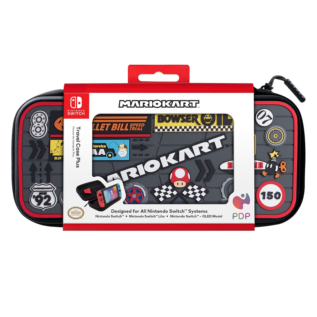 Bolsa Deluxe Travel Case Mario Kart Averts Nintendo Switch 6