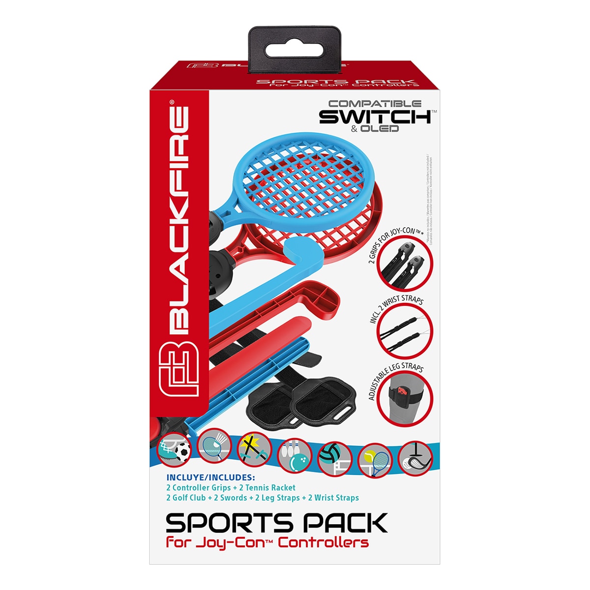 Kit Blackfire Nsw Sports Pack 12In1 Kit Nintendo Switch · Ardistel