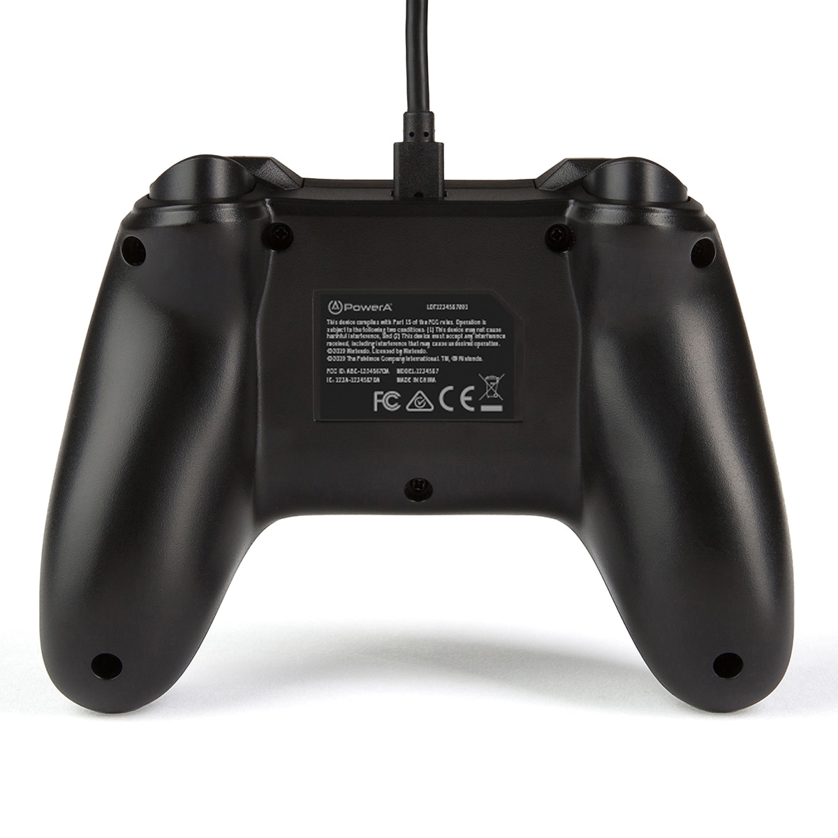 Comando Nintendo Switch com cabo amovível, cor preta 3