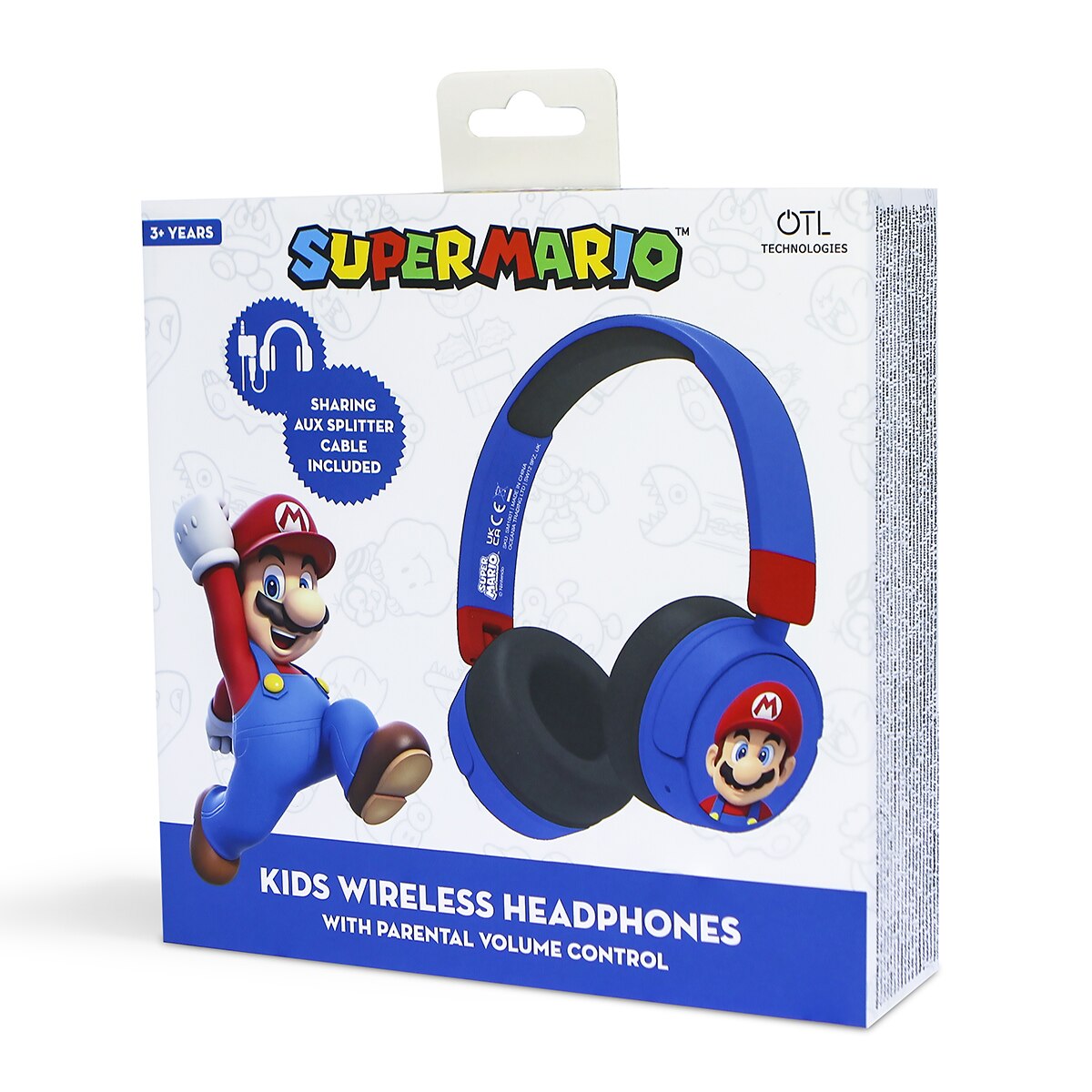 Auriculares inalámbricos Super Mario kids Bluetooth 8