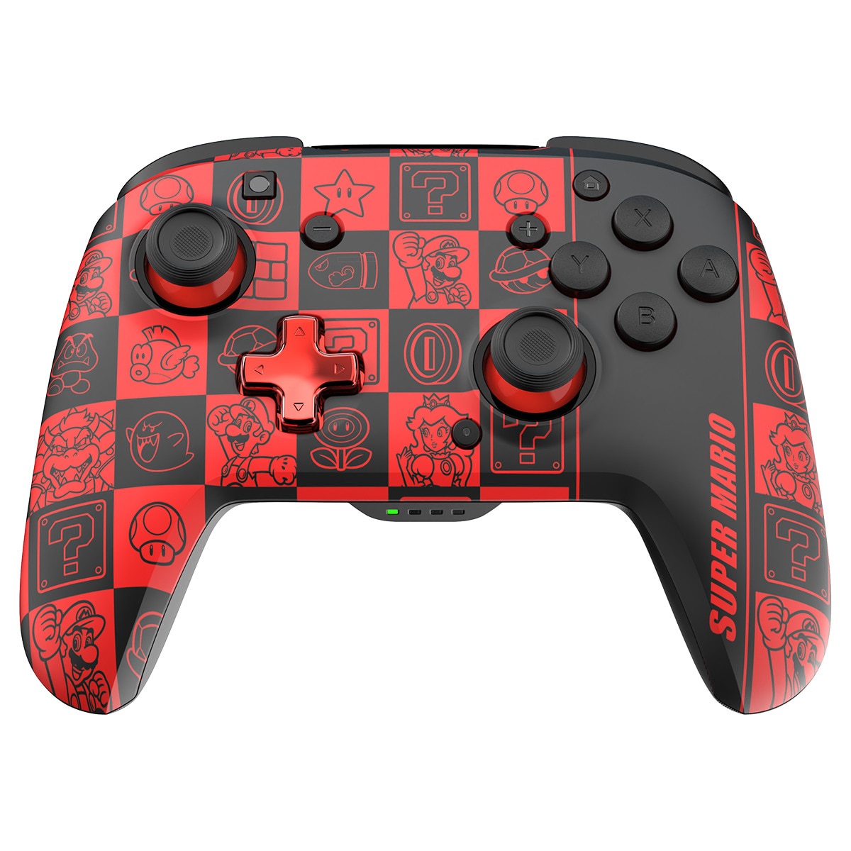 Imagen 0 de Mando inalámbrico Rematch Glow Super Icon para Nintendo Switch PDP