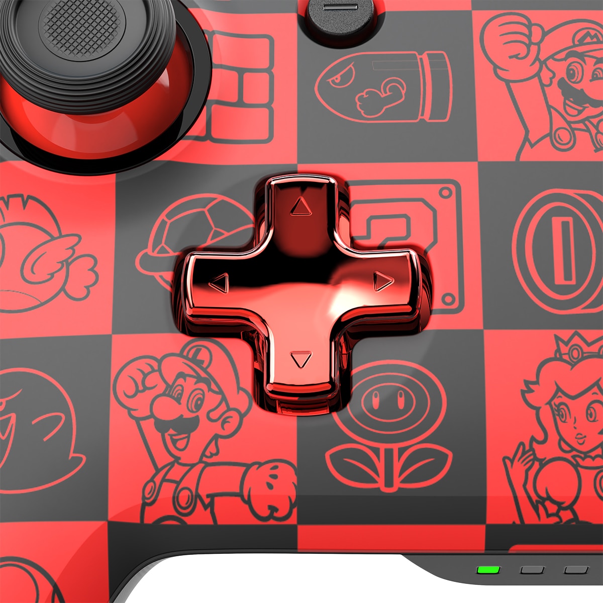 Comando sem fio Rematch Glow Super Icon ,PDP -  Nintendo Switch 10