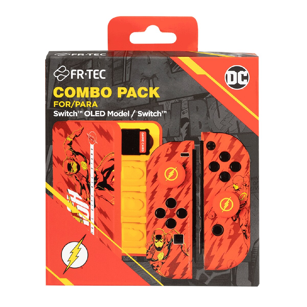 Pack acessórios Flash DC Comics para Nintendo Switch 3