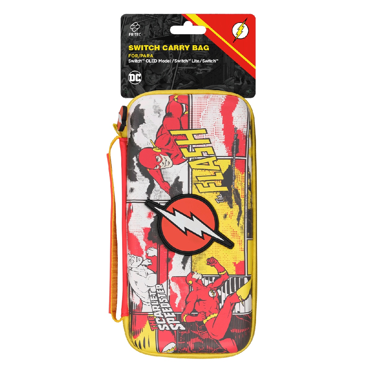 Bolsa premium Flash DC Comics para Nintendo Switch 4