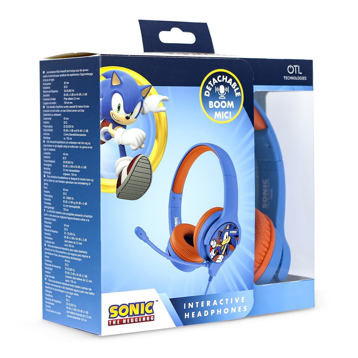 Auscultadores Interactivos Junior - SEGA Sonic the Hedgehog 9