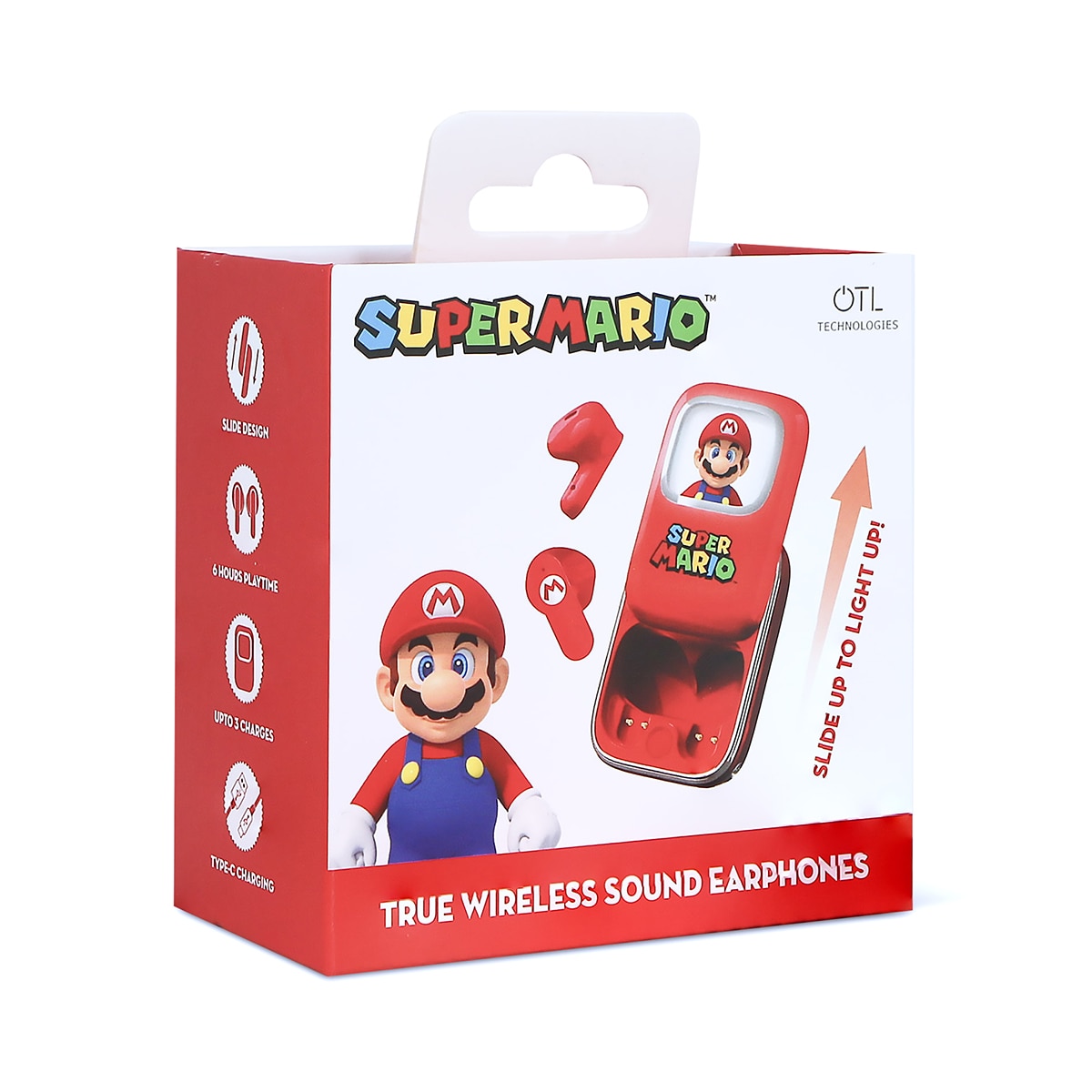 Auriculares OTL slide true wireless LED Super Mario 3