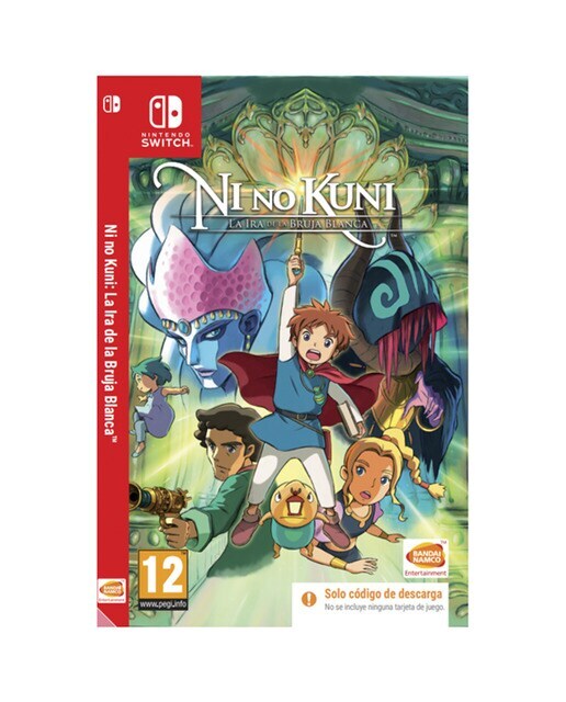 Ni No Kuni: La Ira De La Bruja Blanca Code In The Box Nintendo Switch