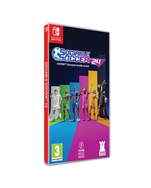 Sociable Soccer 24 Nintendo Switch.