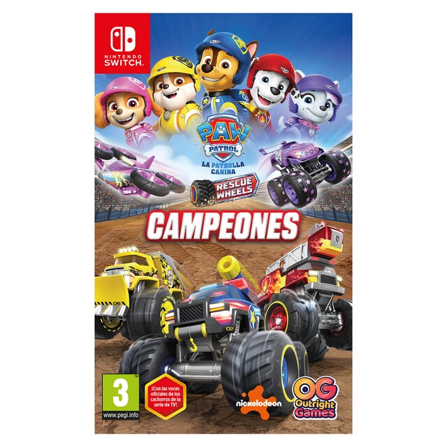 Paw Patrol: Rescue Wheels Campeones Nintendo Switch