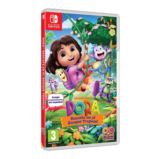 Dora Rescate en el Bosque Tropical Nintendo Switch