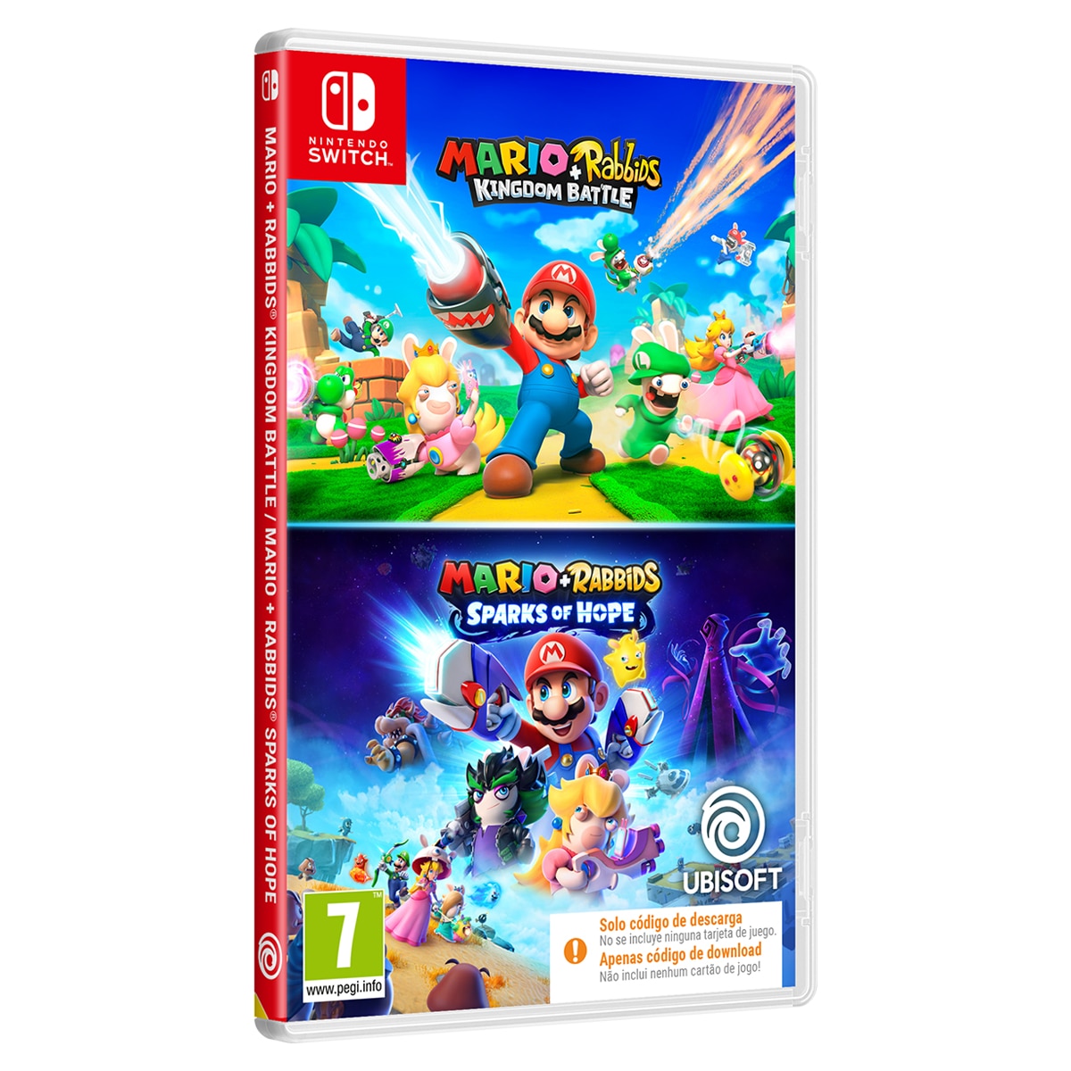 Imagen 0 de Mario & Rabbids Doble Pack - CIAB Nintendo Switch