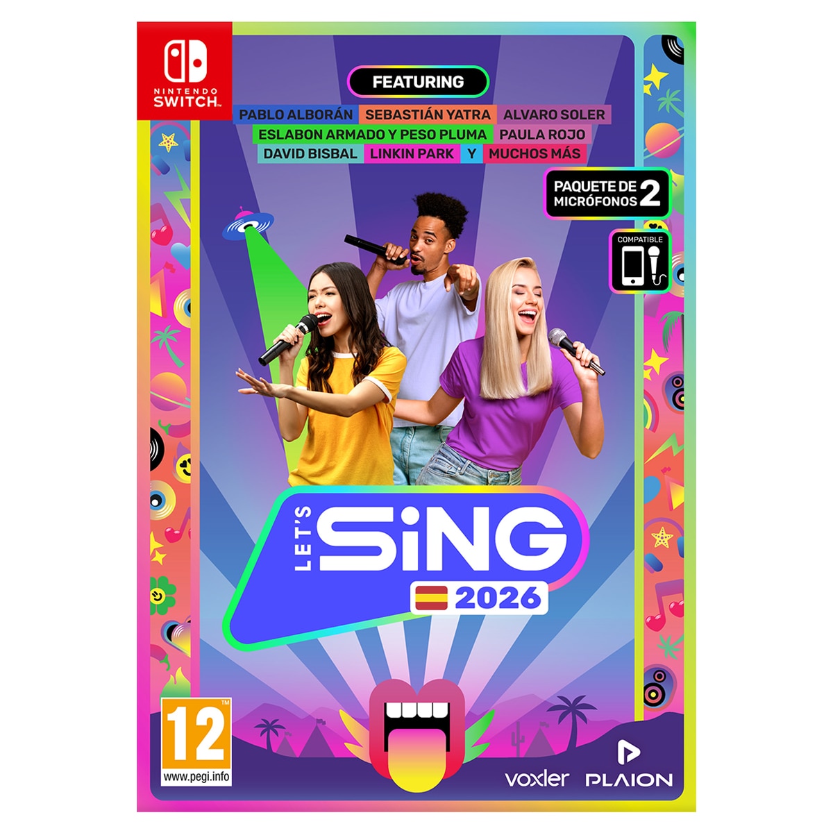 Imagen 0 de Let´s Sing 2026 + 2 micros Nintendo Switch