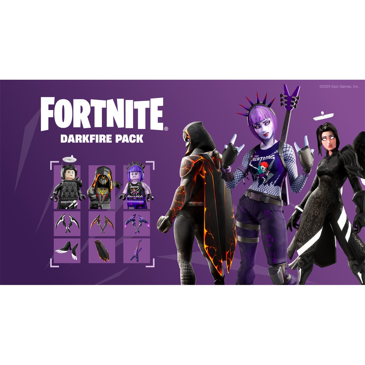 Fortnite Lote de Fuego Oscuro y Hielo Nintendo Switch · Meridiem