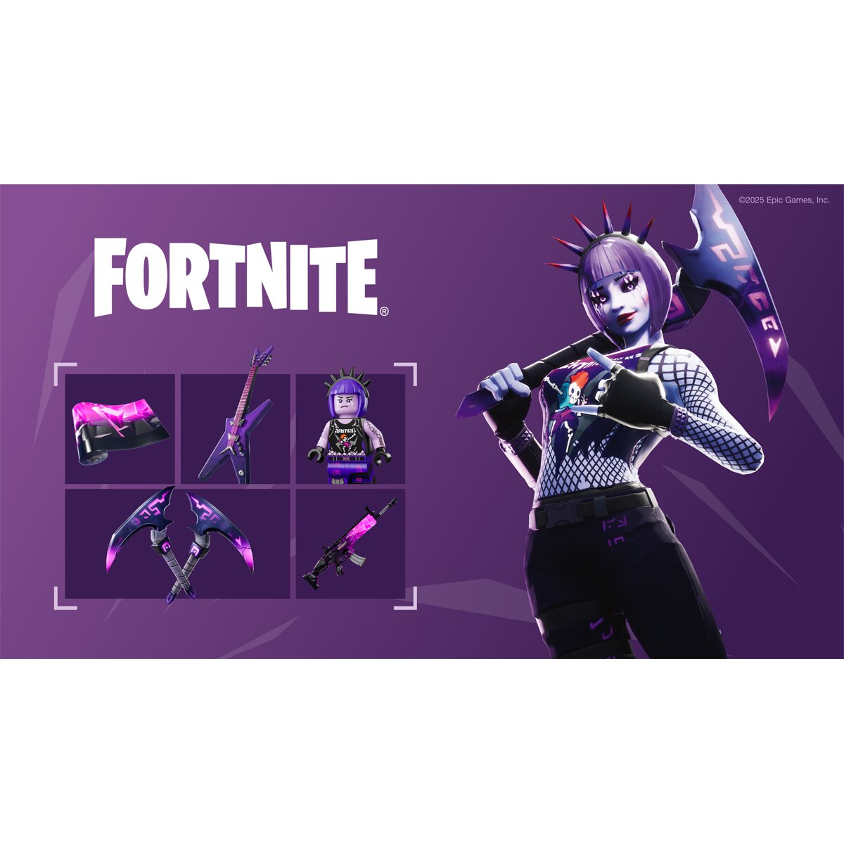 Fortnite Lote de Fuego Oscuro y Hielo Nintendo Switch · Meridiem