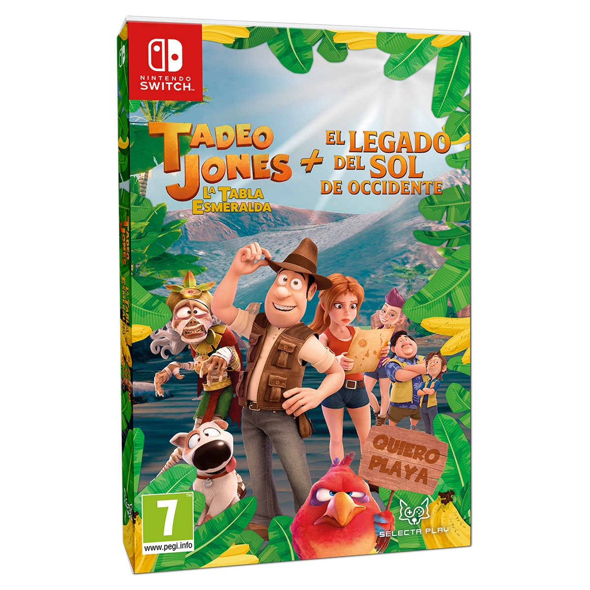 Imagen 0 de Tadeo Jones 3. La Tabla esmeralda  + El legado del sol de occidente Nintendo Switch
