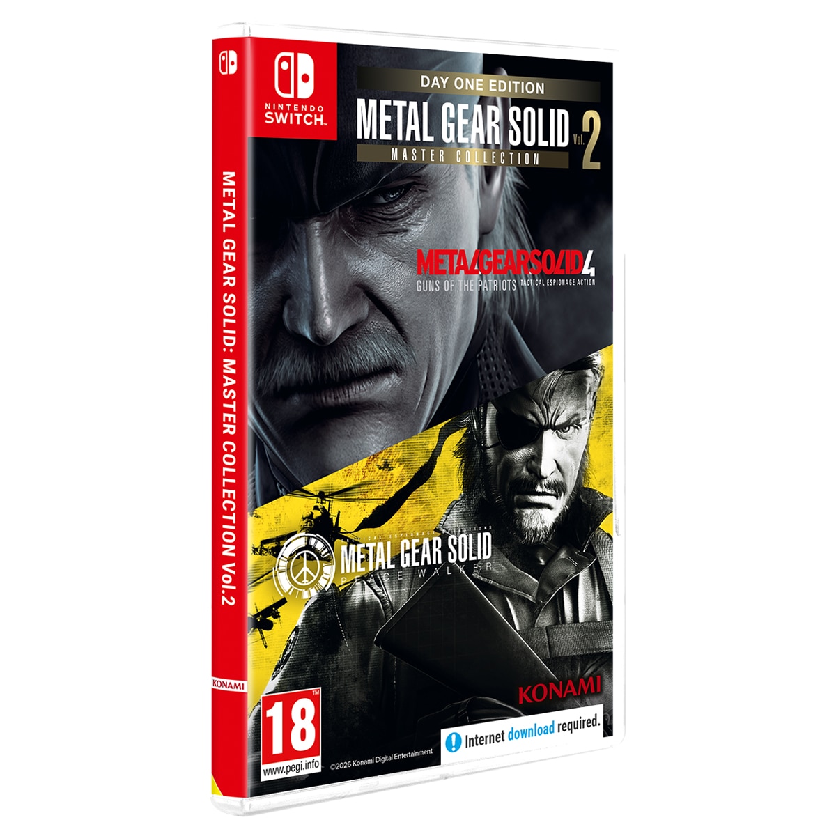 Imagen 0 de Metal Gear Solid: Master Collection Vol. 2 Day 1 Edition Nintendo Switch