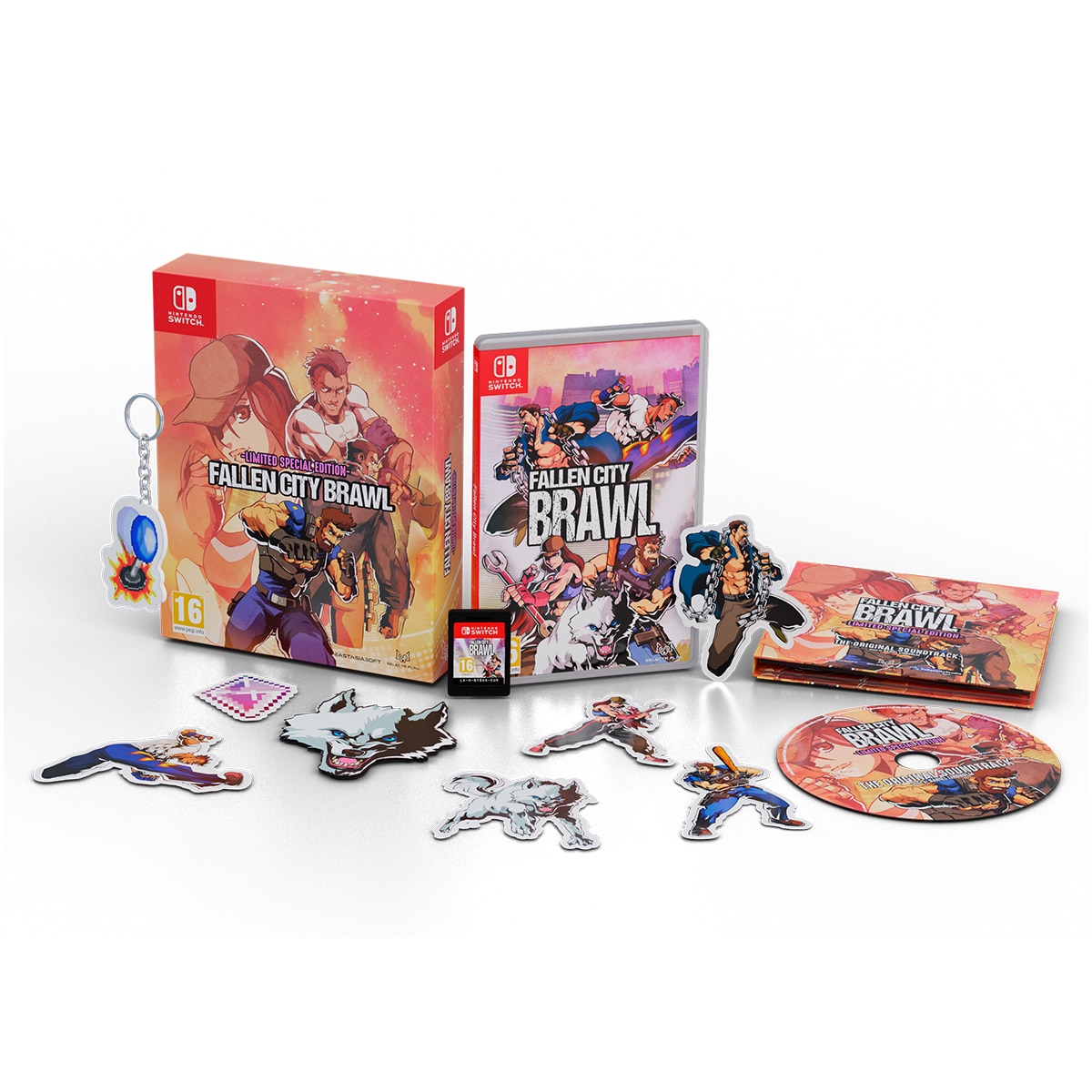 Fallen City Brawl Edición Especial Nintendo Switch 3