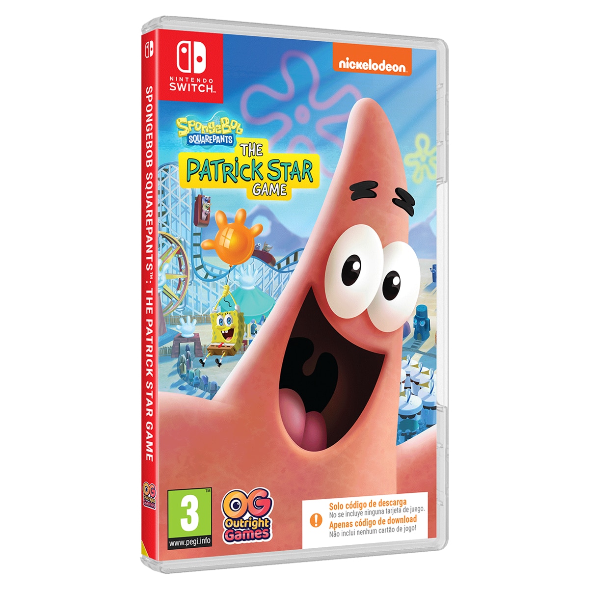 The Patrick Star Nintendo Switch (CIAB).