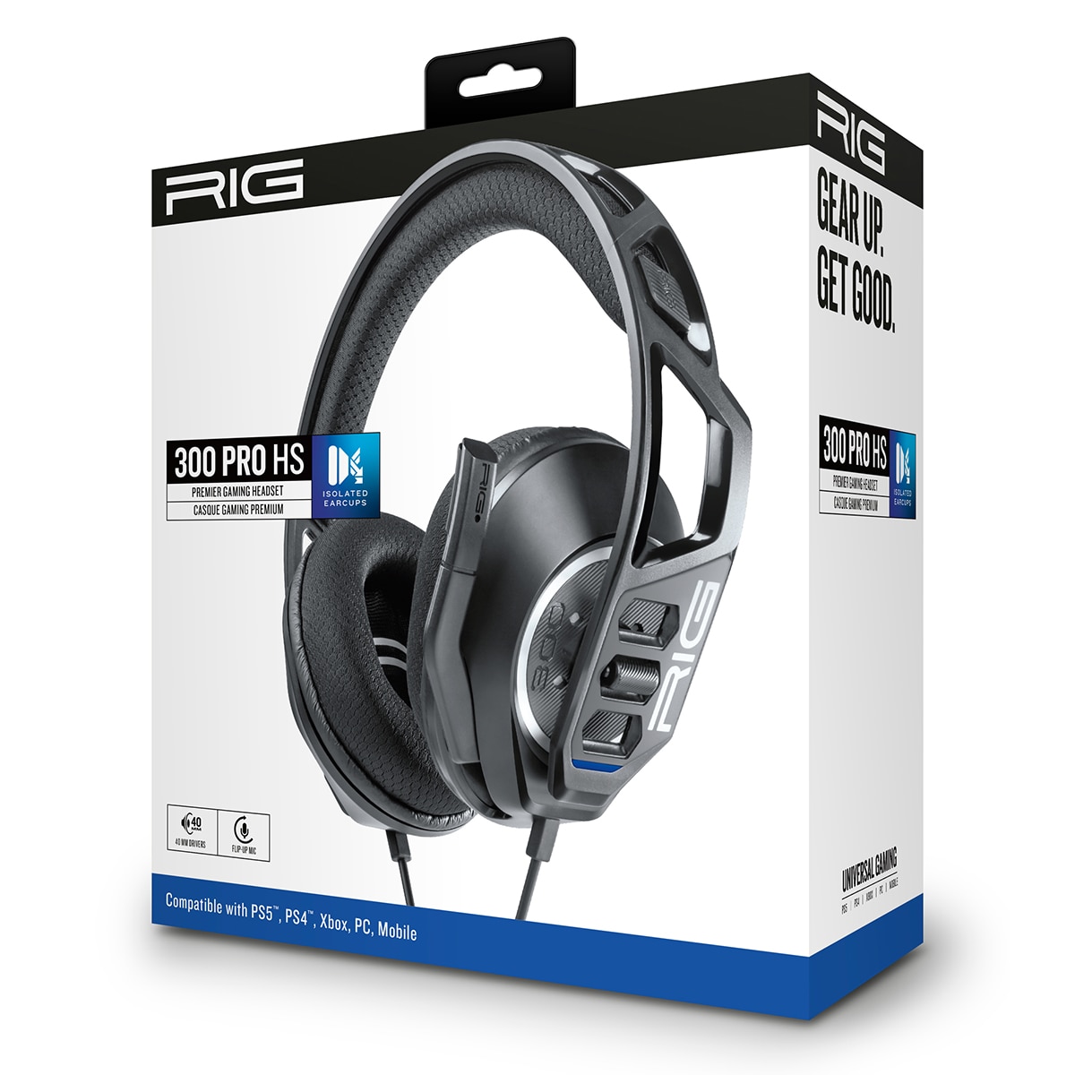 Auscultadores RIG Serie 300PRO HS PlayStation 5 - Preto 5