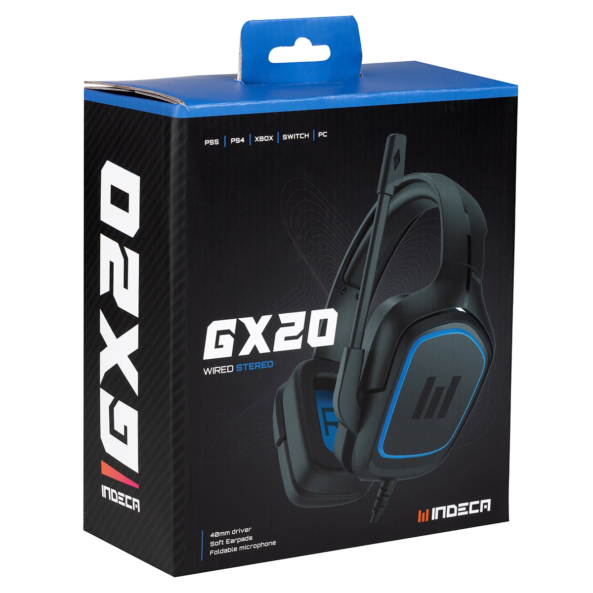 Auscultadores Com Fios GX20 Indeca Multiplataforma 2