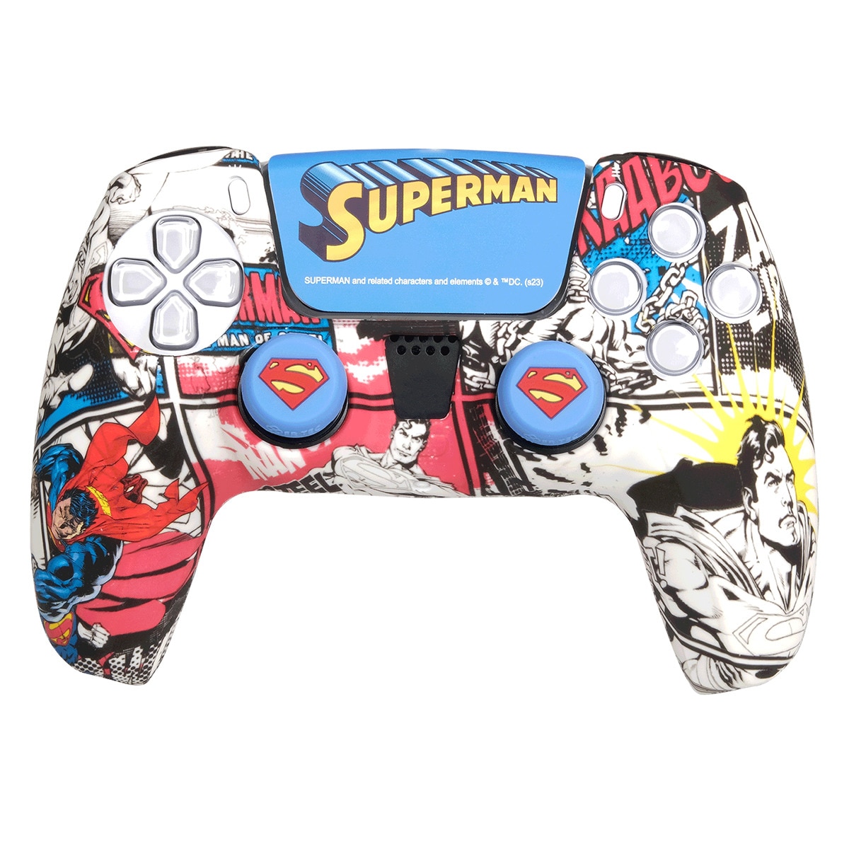 Kit Custom Superman DC Comics para Comando PlayStation 5 1