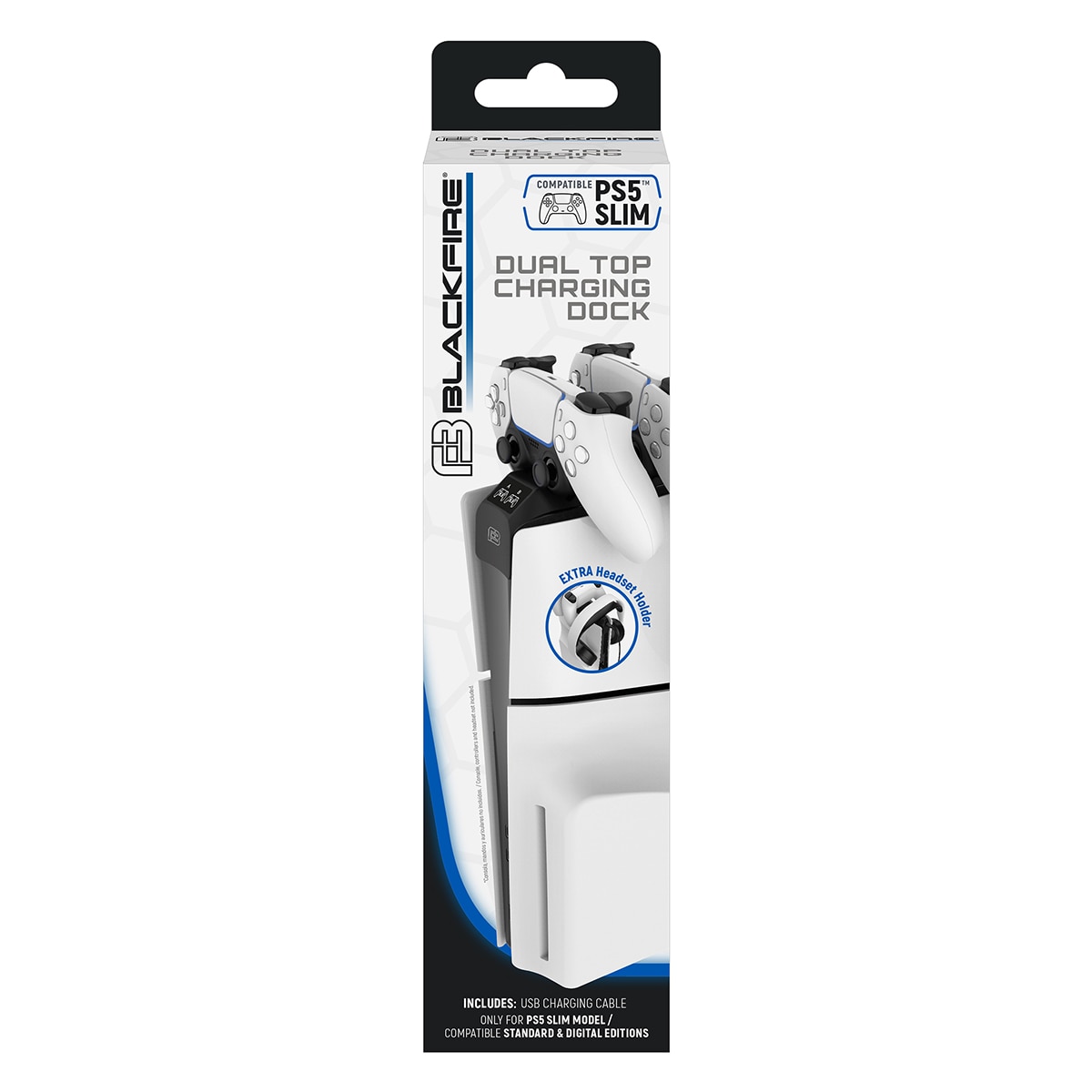 Base de Carga Dual Superior Dualsense Blackfire 7