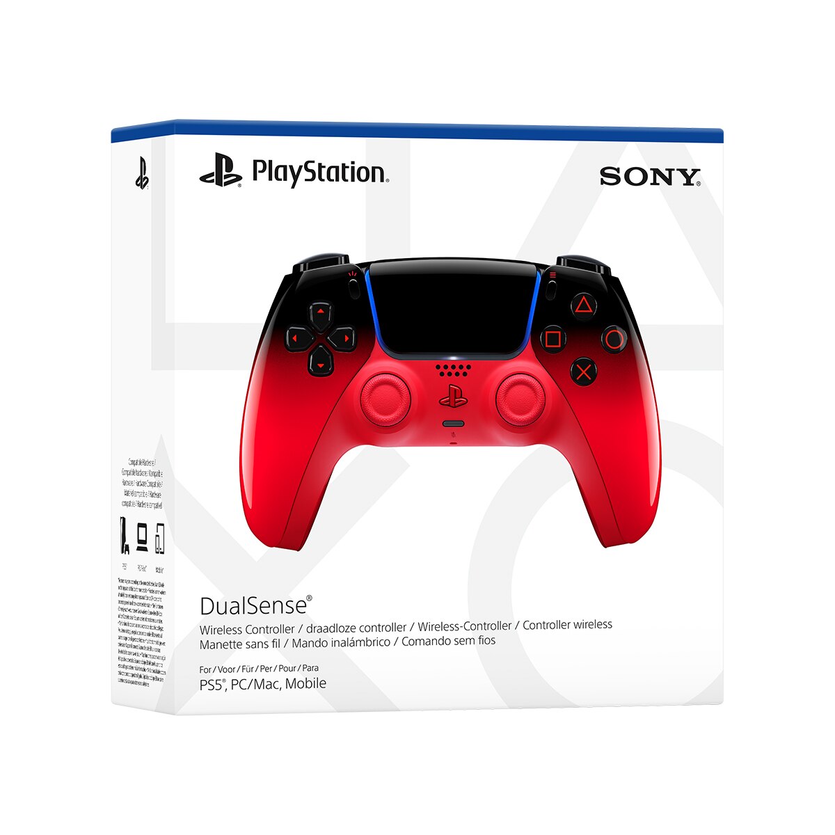Mando Inalámbrico DualSense Techno Red Colección HYPERPOP para PlayStation 5 Rojo-7