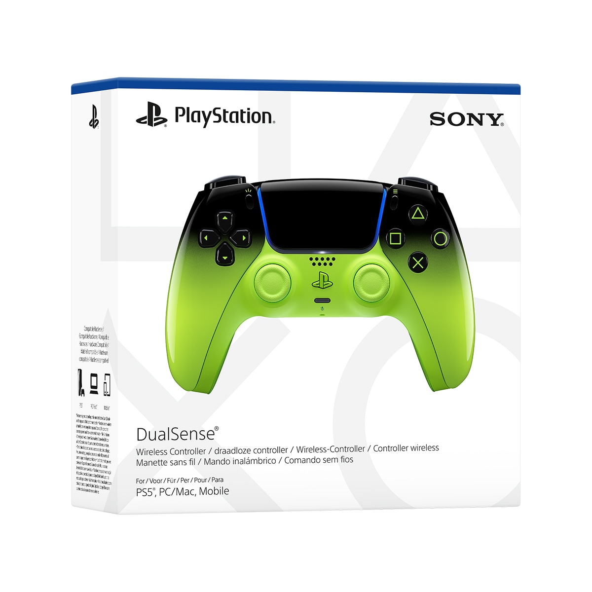 Mando Inalámbrico DualSense Remix Green Colección HYPERPOP para PlayStation 5 Verde-7
