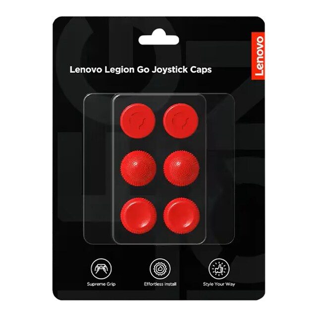 Imagen 0 de Tapas de joystick Lenovo Legion Go rojo Lenovo