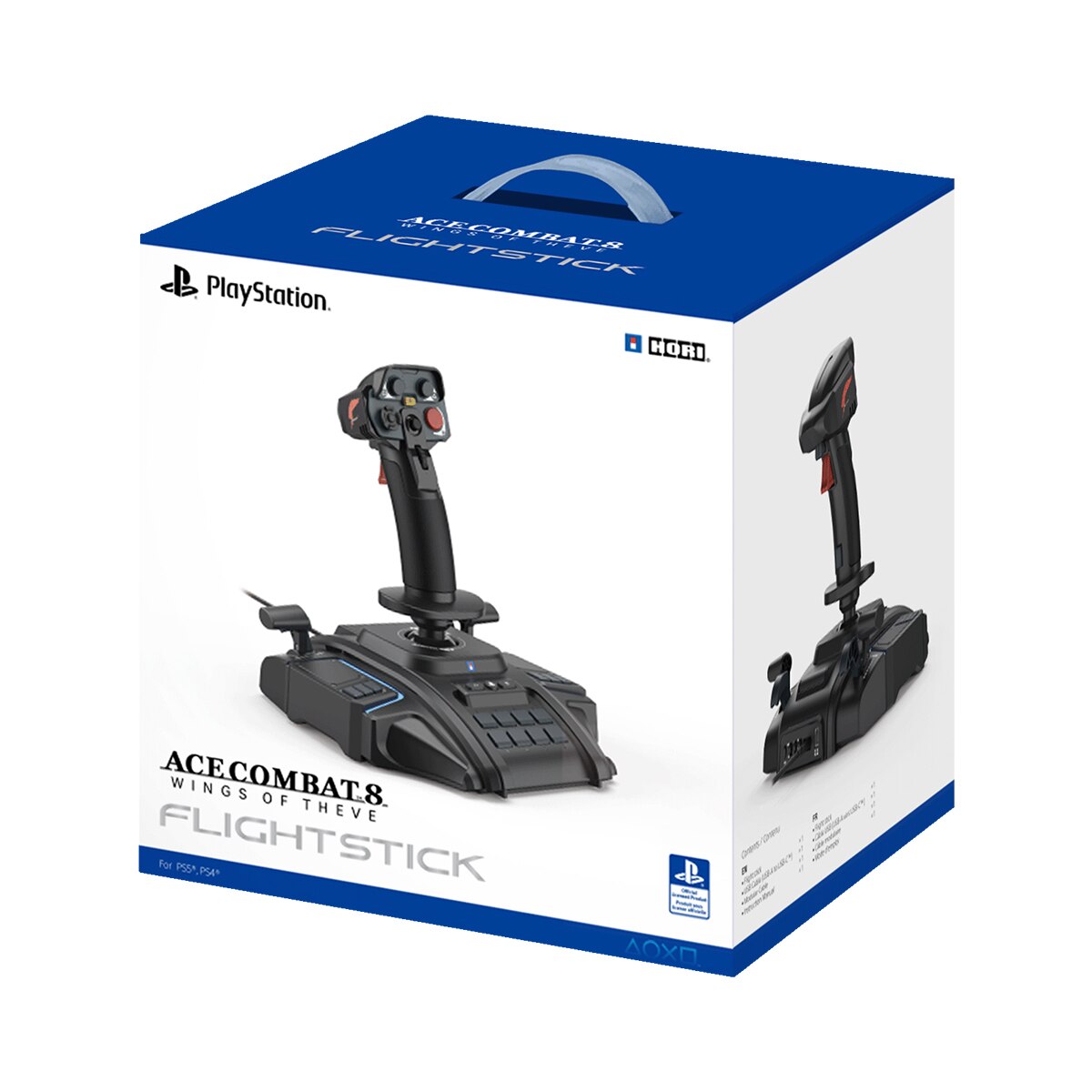 Stick de vuelo Hori Ace Combat 8: Wings of Theve para PlayStation 5 Negro-10