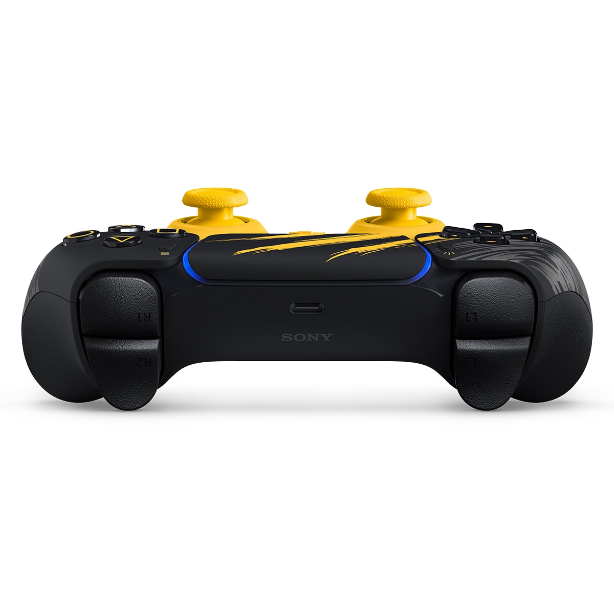Mando inalámbrico DualSense Edición Limitada Marvel: Lobezno Amarillo de Combate Amarillo-4
