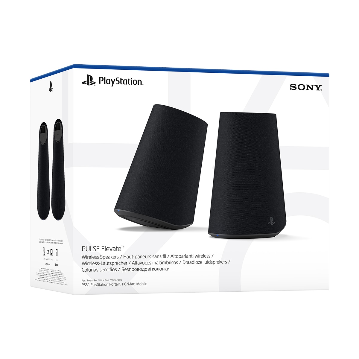 Altavoces inalámbricos Sony PULSE Elevate para PlayStation 5, PC, Mac - Negro Negro-7