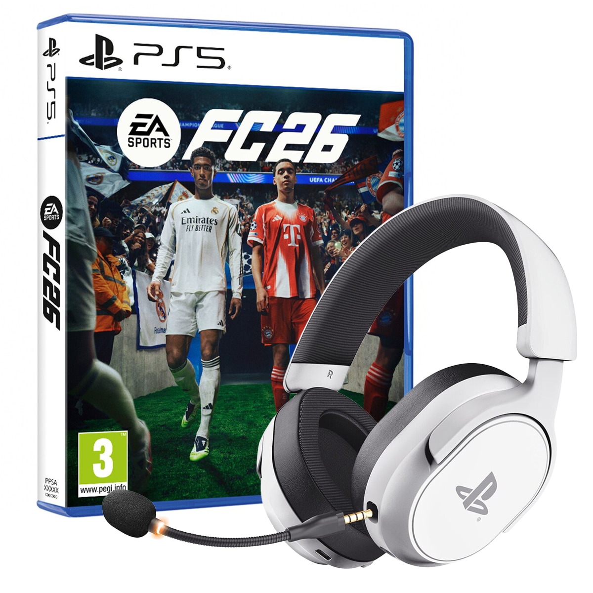 Imagen 0 de PACK Auricular inalámbrico Trust GXT 499W Forta + EA Sports FC26