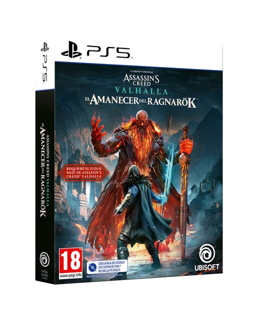 Assassin's Creed Valhalla El Amanecer del Ragnarök (Código de descarga - No incluye disco) PS5 1
