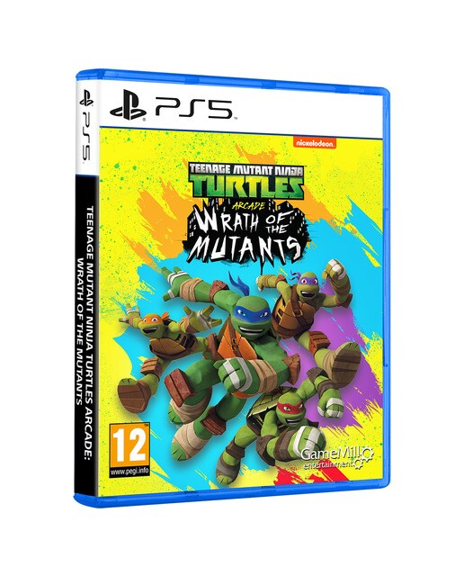 TMNT Wrath of the Mutants PlayStation 5.