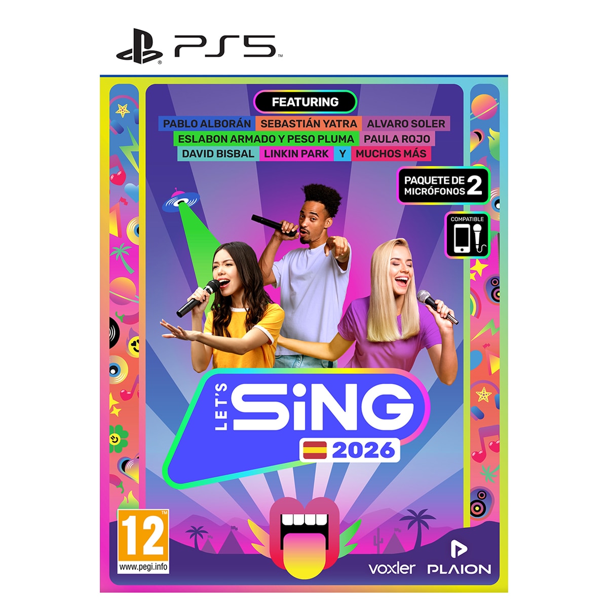 Imagen 0 de Let´s Sing 2026 + 2 micros PlayStation 5