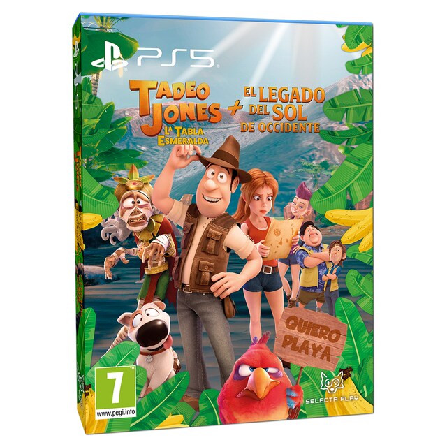 Imagen 0 de Tadeo Jones 3. La Tabla esmeralda  + El legado del sol de occidente PlayStation 5