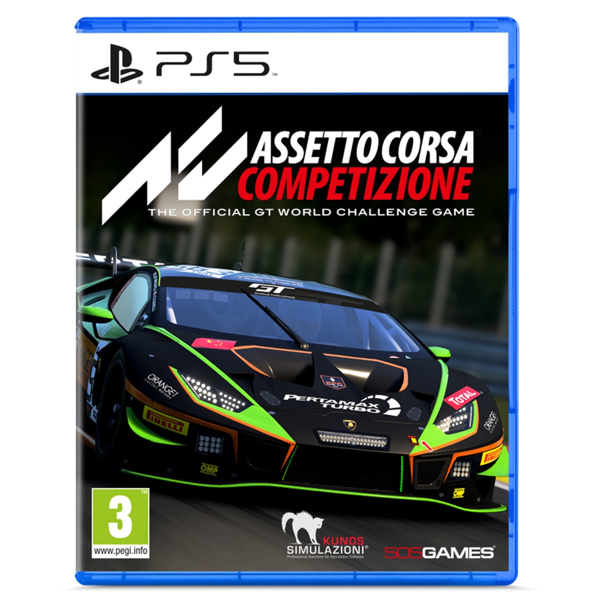 Asseto Corsa Competizione PlayStation 5.