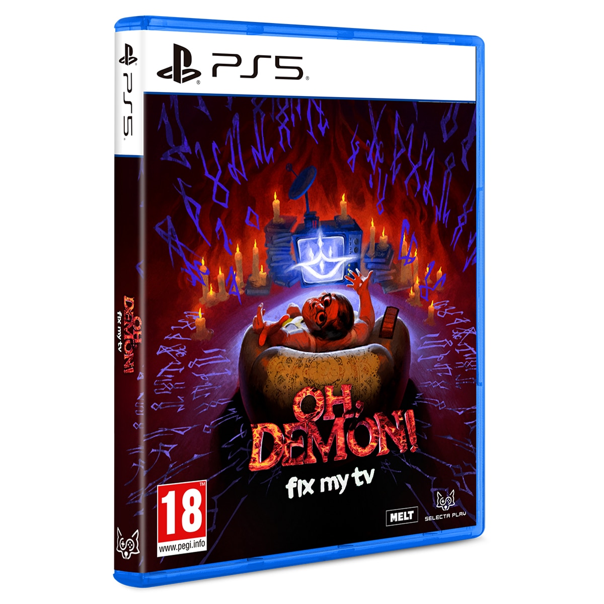 Oh, Demon! Fix my TV Playstation 5.